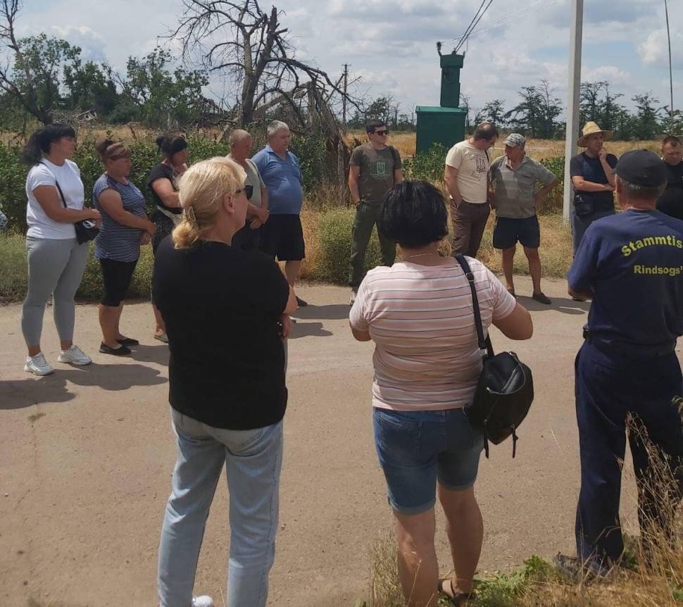 Жители и власти начали восстанавливать село Благодатное, полностью  разрушенное российскими оккупантами